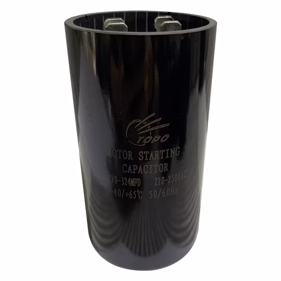 Fornecedor da China Capacitores de partida de motor CA para motor de compressor (CD60)